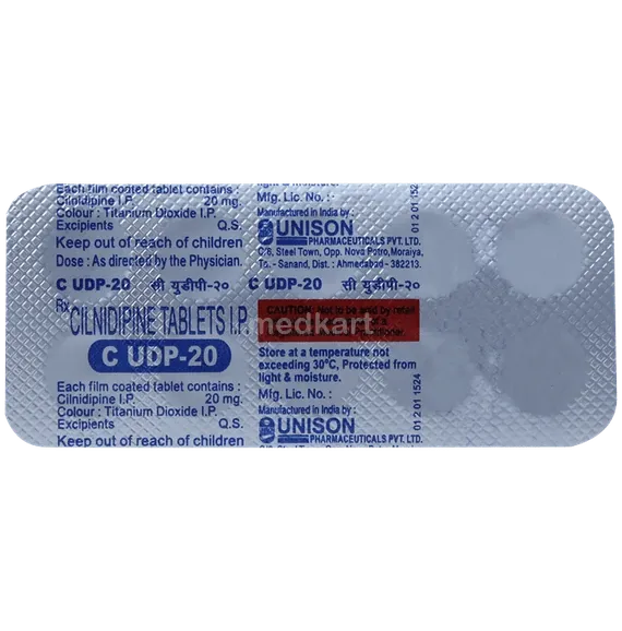 cudp 20mg tablet 10's